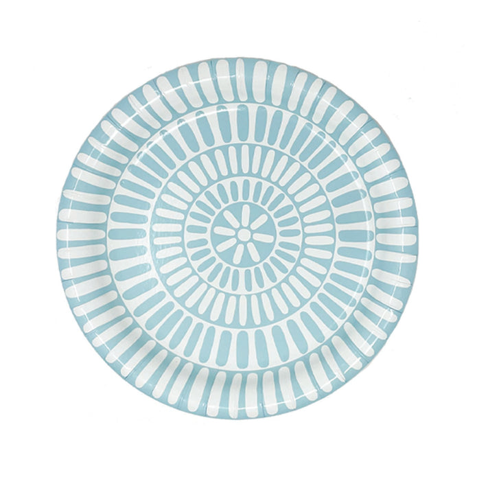 Light Blue Heavy Duty Paper Plates