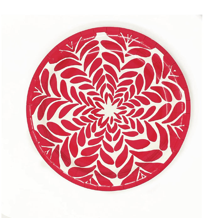 Red Heavy Duty Paper Plates