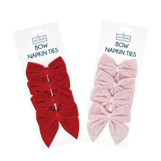 Valentine's Day Bow Napkin Tie Bundle