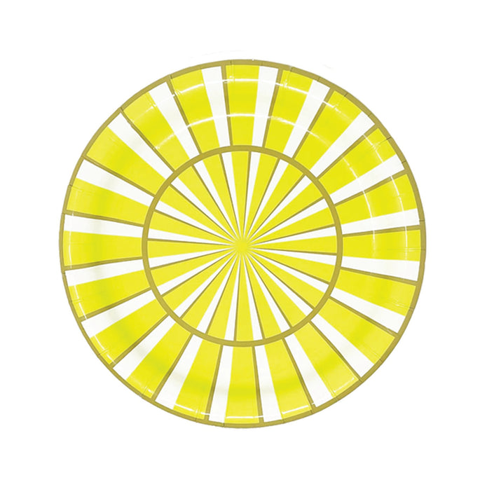 Yellow Heavy Duty Paper Plates