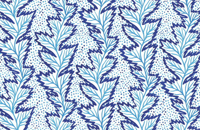 Blue Nettle Paper Placemats